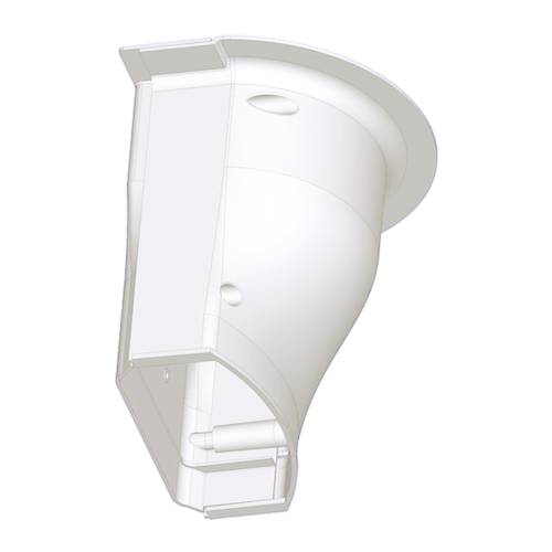 Rectorseal CGSTI CG 4.5" SOFFIT INLET WHITE