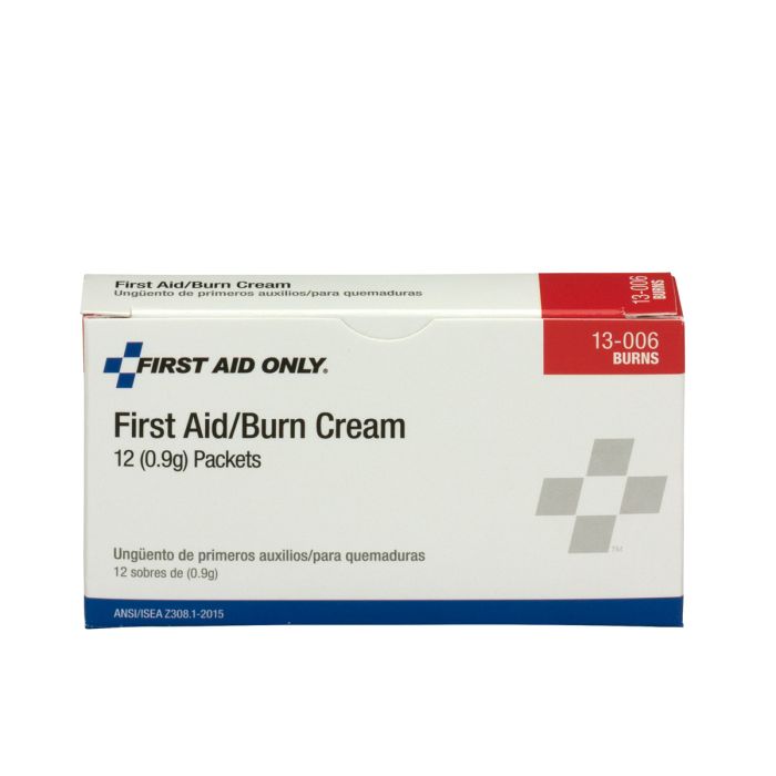 First Aid Only 13-006 First Aid Burn Cream, 12/box