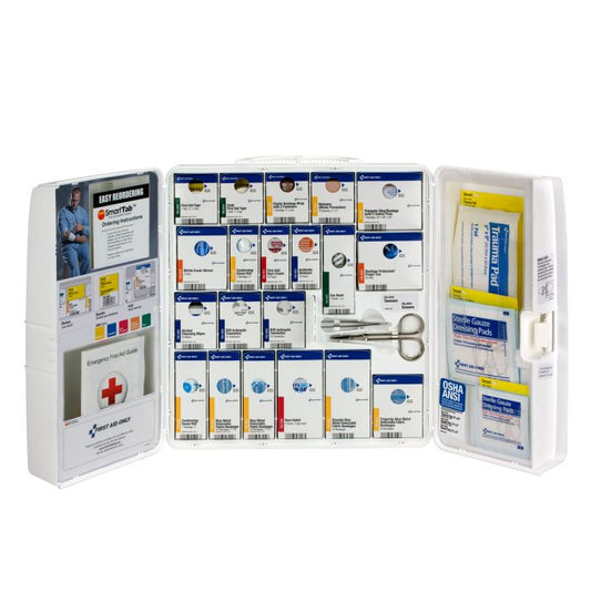 First Aid Only 1301-FAE-0103 Large Plastic SmartCompliance Food Service Cabinet