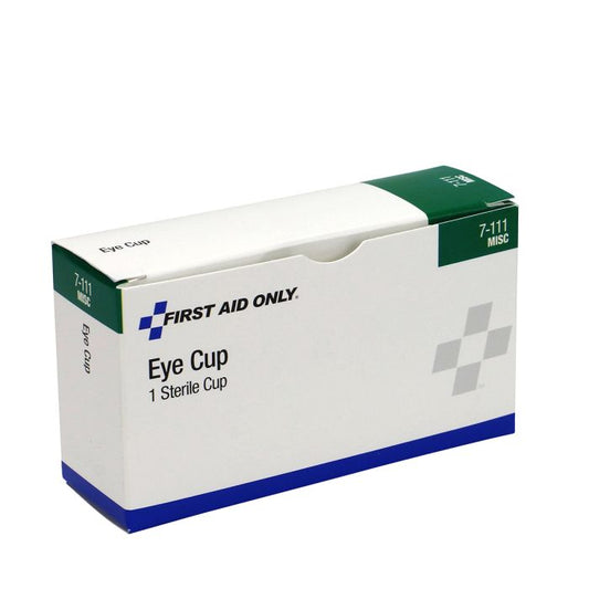 First Aid Only 7-111 Sterile Eye Cup, 1/box