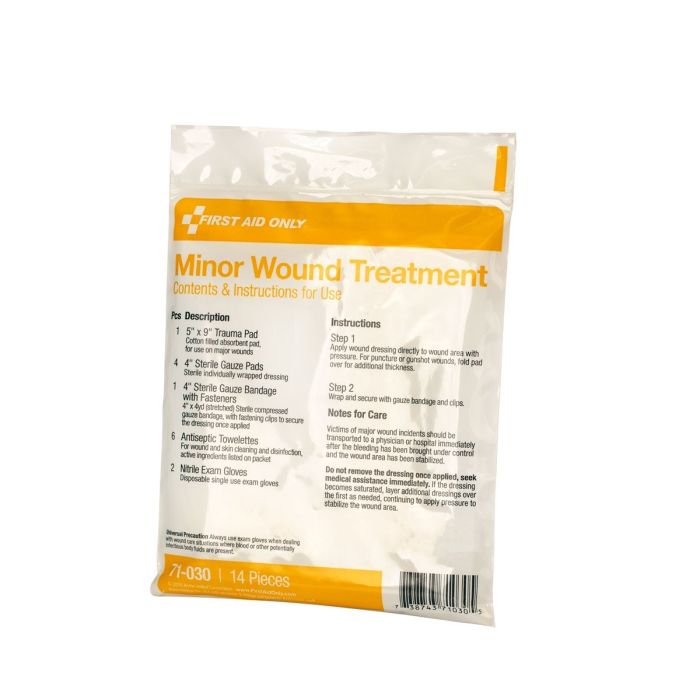 First Aid Only 71-030 First Aid Triage Pack - Minor Wound Treatment