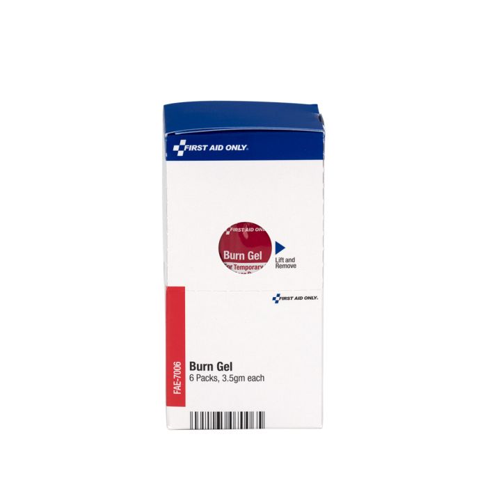 First Aid Only FAE-7006 SC Refill Burn Gel, 6/box