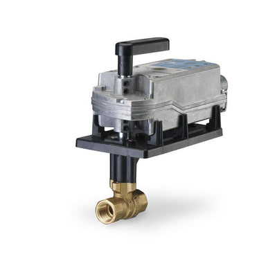 Siemens 171F-10312 2W 1", 10CV BALL VALVE ASSY, CHROME-PLAT BRASS BALL & BRASS STEM, FLOAT, NO, SR