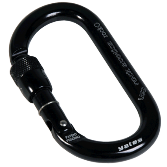 Yates Gear 1840 Yates Oval Screw Gate Tactical Carabiner