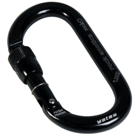 Yates Gear 1840 Yates Oval Screw Gate Tactical Carabiner