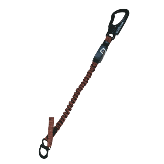 Yates Gear 569-6300 Hd Helo Personal Retention Lanyard W/Shock Stop