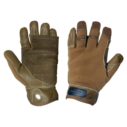 Yates Gear 925T Yates Tactical Rappel / Fast Rope Gloves (Tan)