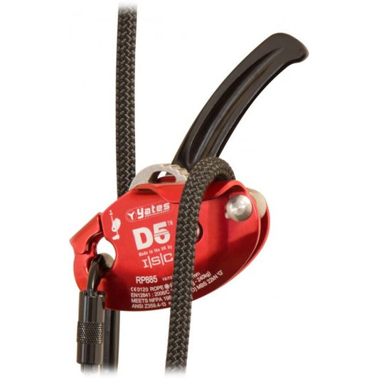 Yates Gear Isc D5 Descender/Belay Device