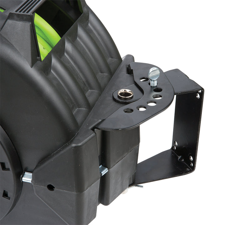 FlexZilla L8306FZ Pro Retractable Air Hose Reel with Levelwind™ Technology, 3/8" x 75'