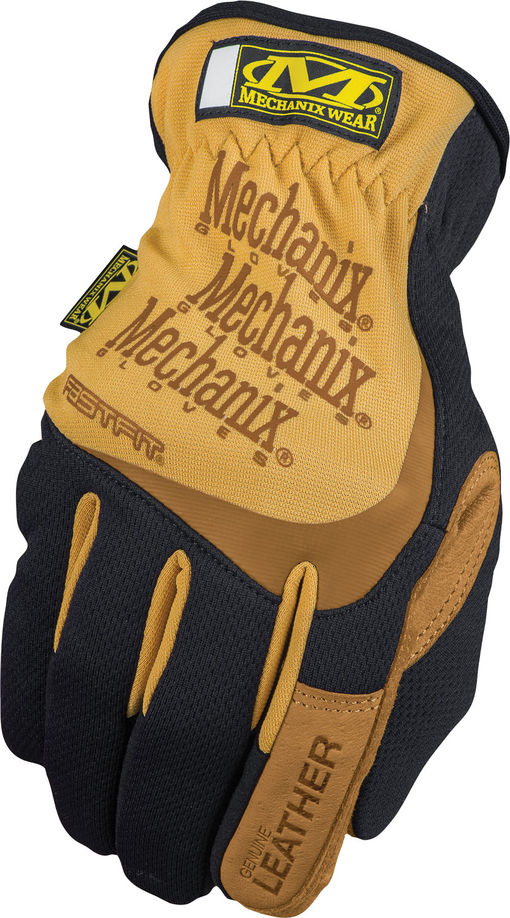 Mechanix Wear LFF-75-008 Leather FastFit® Leather Work Gloves, Size-S