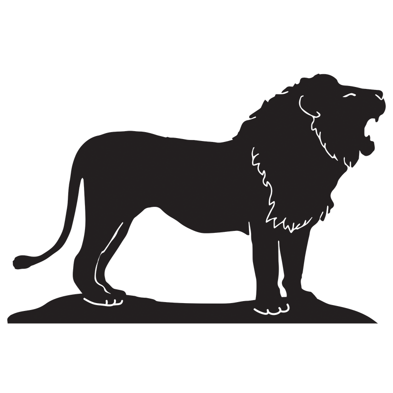 Paradise Clay PAR169 Lion STAND-UP DISPLAY
