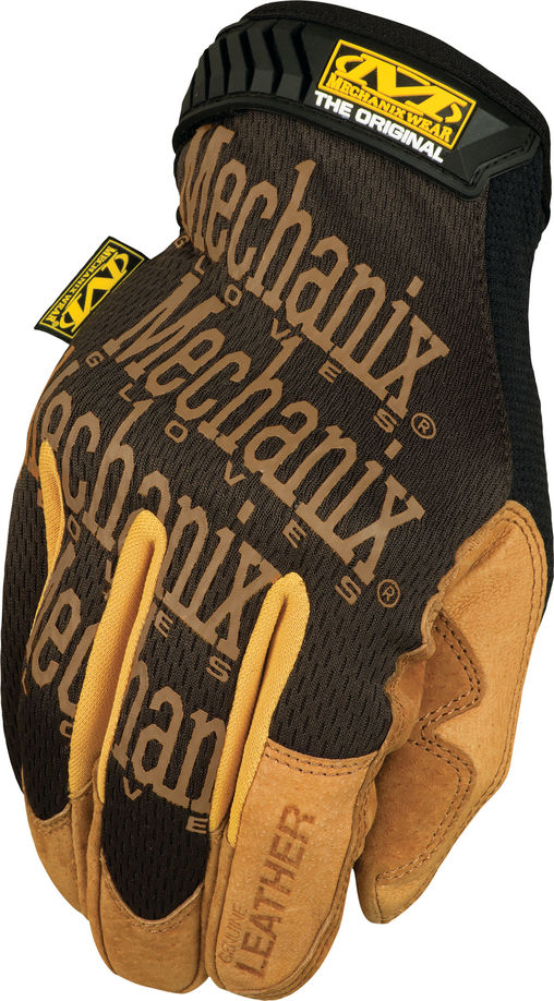 Mechanix Wear LMG-75-008 Leather Original® Leather Work Gloves, Size-S