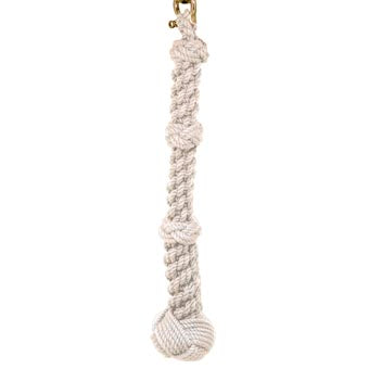 Paradise Clay WPL78W Off-White Lanyard for #7000 & #8000 Brass Bells #78White