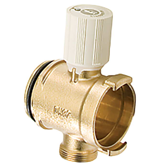Legend Valves 8000-14-MR 1-1/4" Forged Brass Return Header Expansion Port; For M-8000 Modular Manifolds