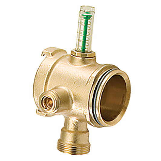 Legend Valves 8000-14-MS 1-1/4" Forged Brass Supply Header Expansion Port; For M-8000 Modular Manifolds