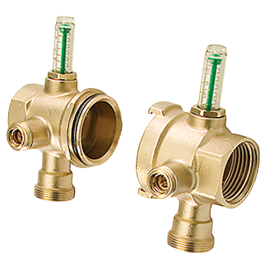 Legend Valves 8000-14-ES 1-1/4" Forged Brass Return Header End Port, Pair; For M-8000 Modular Manifolds