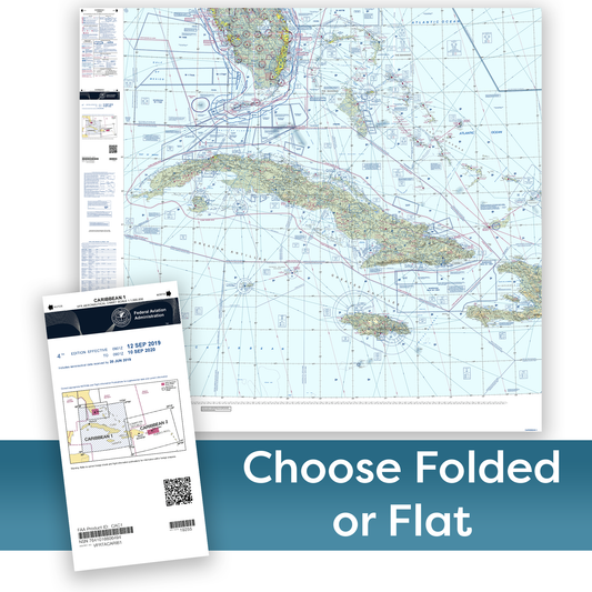 Paradise Clay FAACAC1 FAA CHART: Caribbean VFR Aeronautical Chart 1
