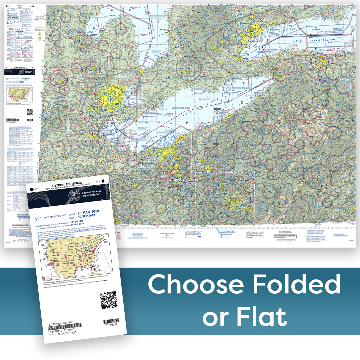 Paradise Clay FAASDET FAA Chart: VFR Sectional DETROIT