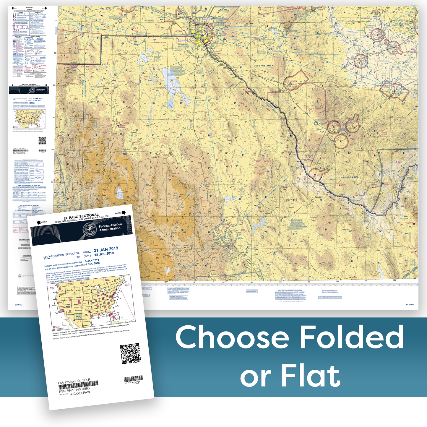 Paradise Clay FAASELP FAA Chart: VFR Sectional EL PASO