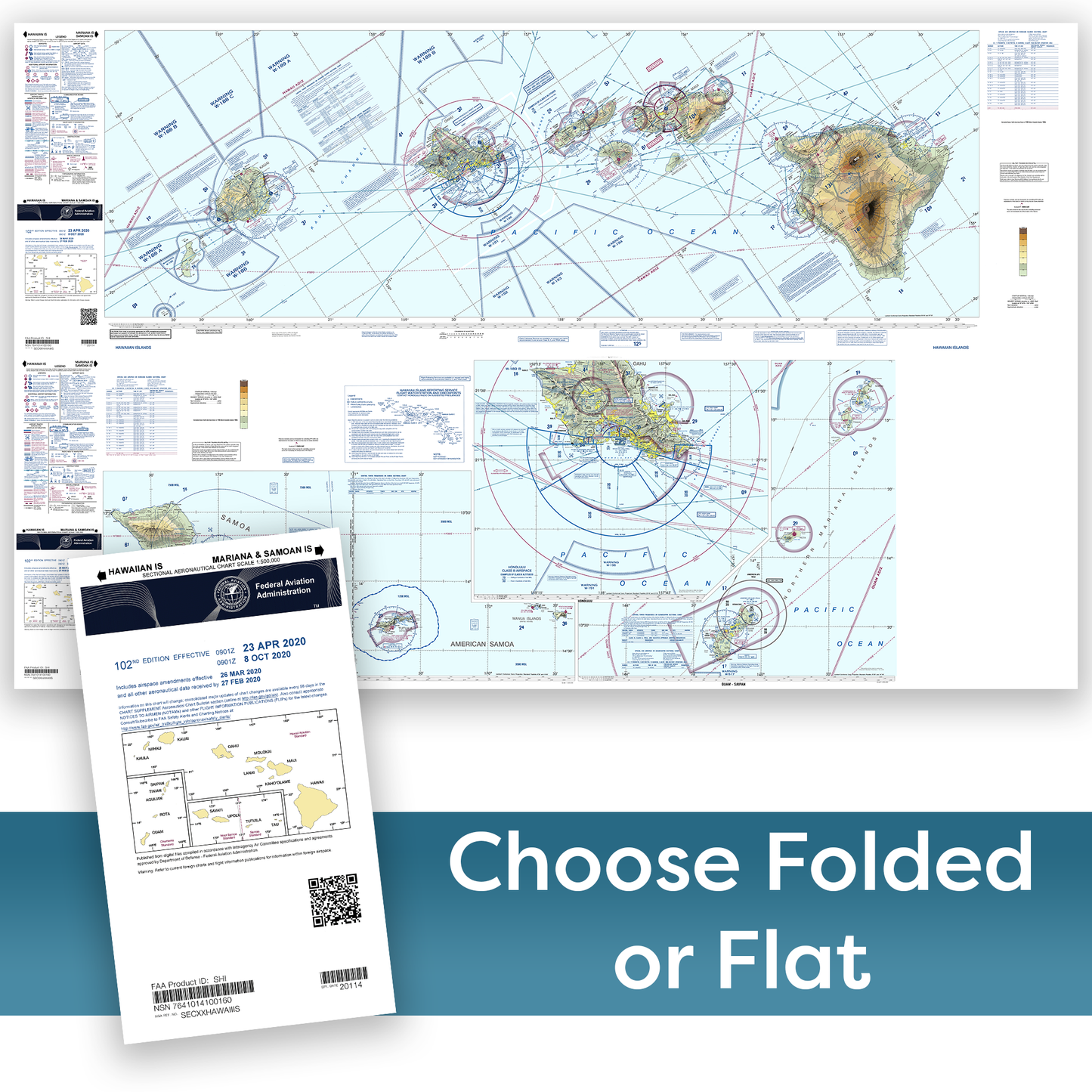 Paradise Clay FAASHI FAA Chart: VFR Sectional HAWAIIAN ISLANDS