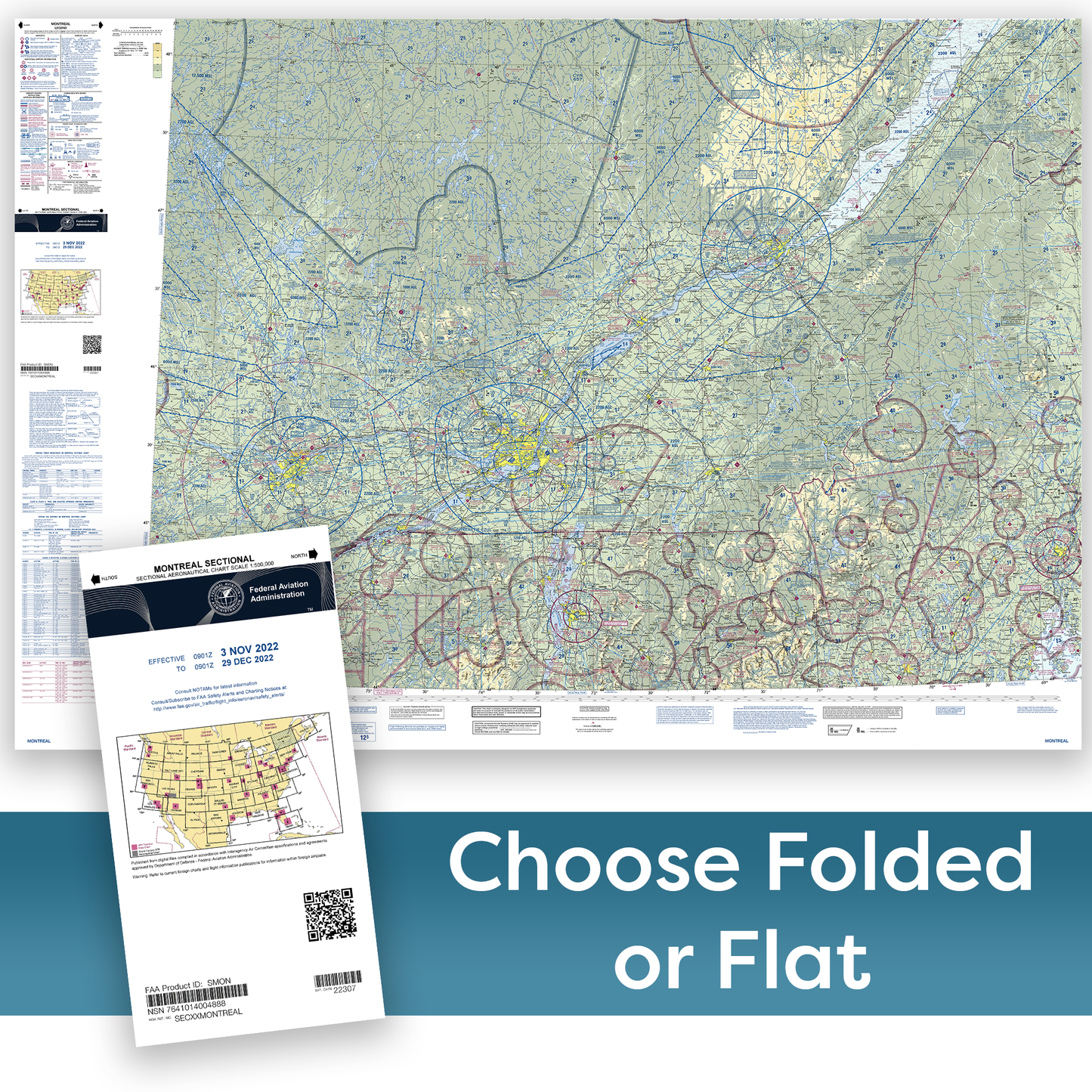 Paradise Clay FAASMON FAA Chart: VFR Sectional MONTREAL