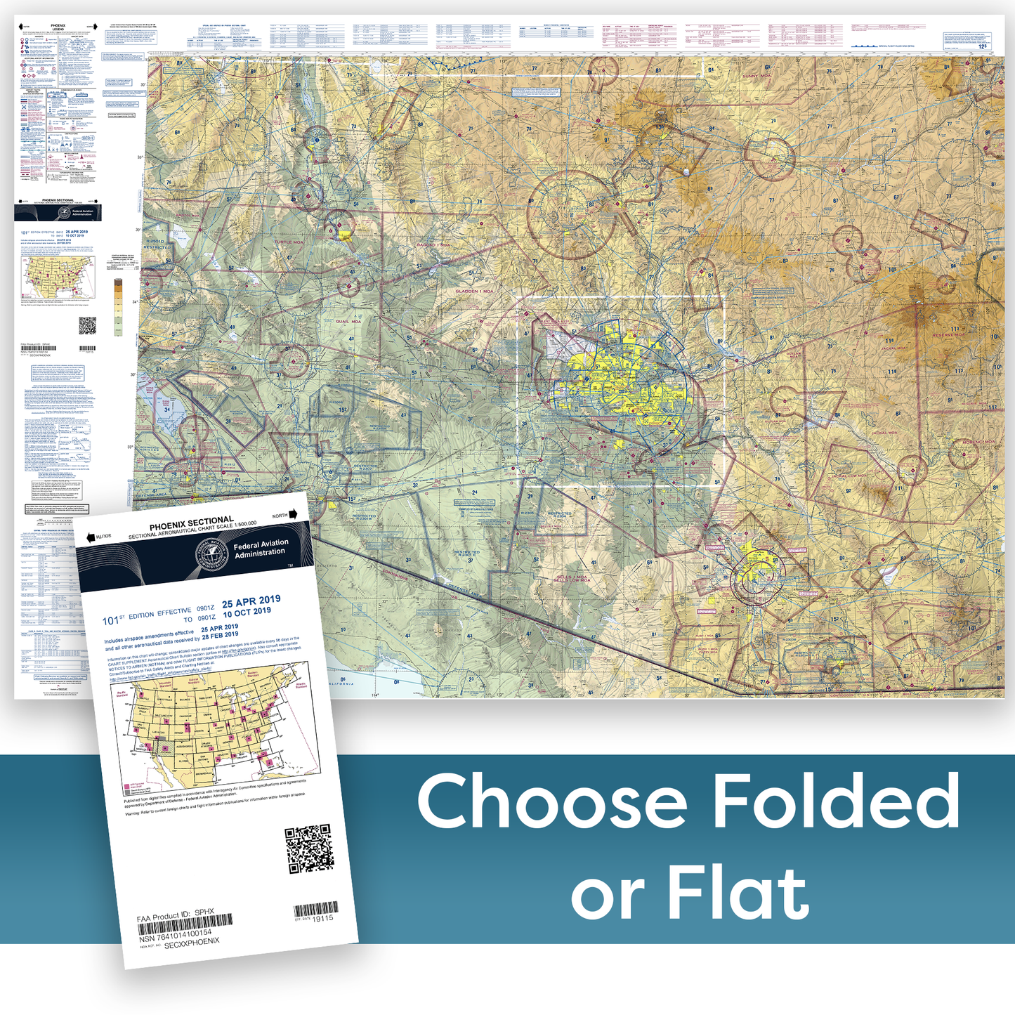 Paradise Clay FAASPHX FAA Chart: VFR Sectional PHOENIX