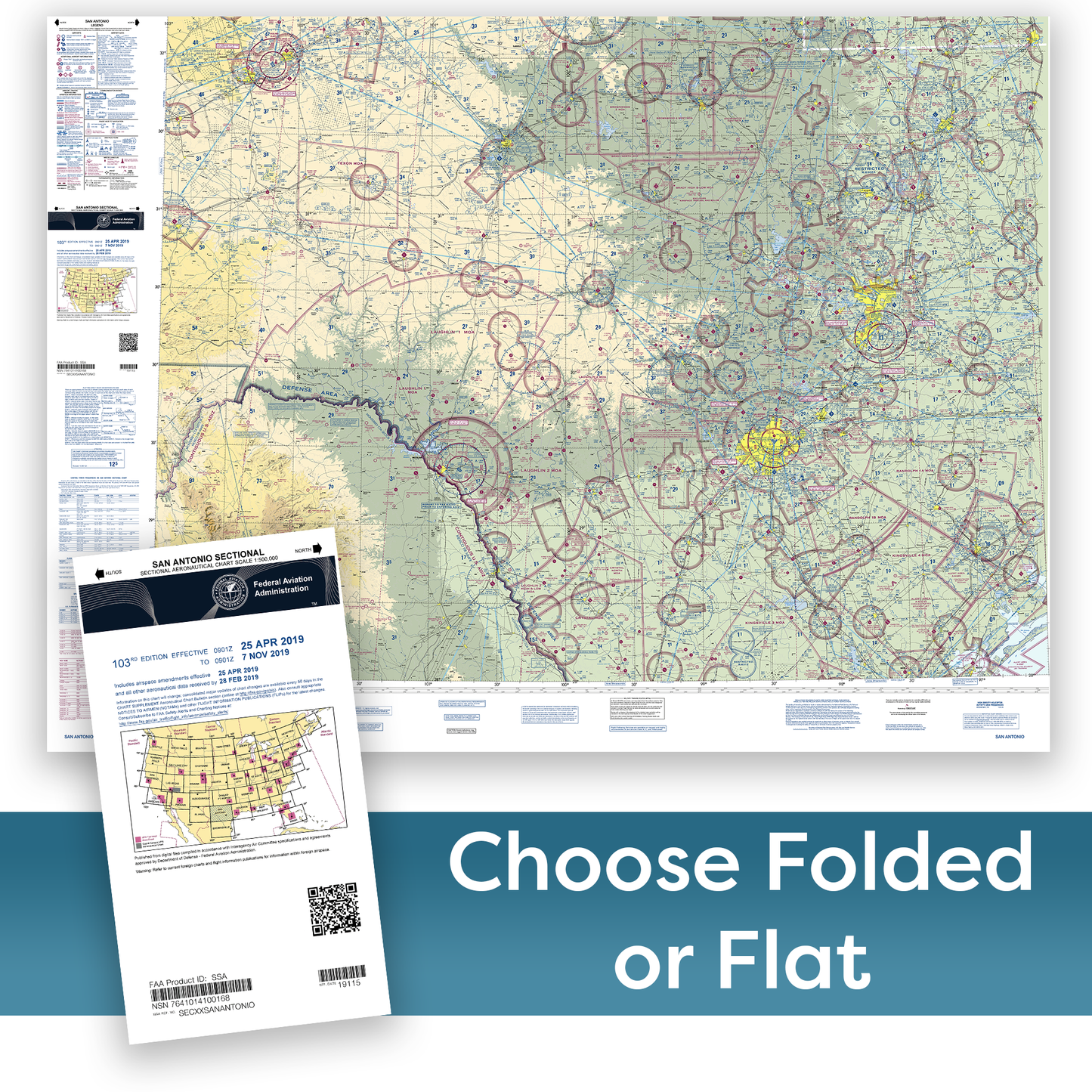 Paradise Clay FAASSA FAA Chart: VFR Sectional SAN ANTONIO