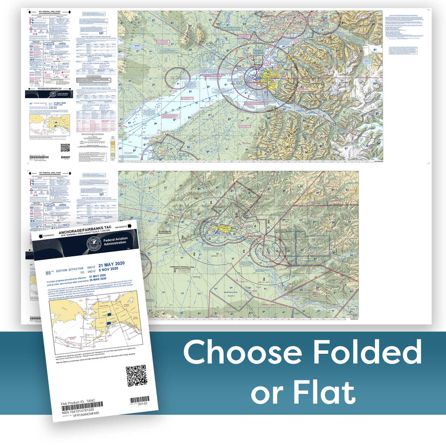 Paradise Clay FAATANC FAA Chart: VFR TAC ANCHORAGE