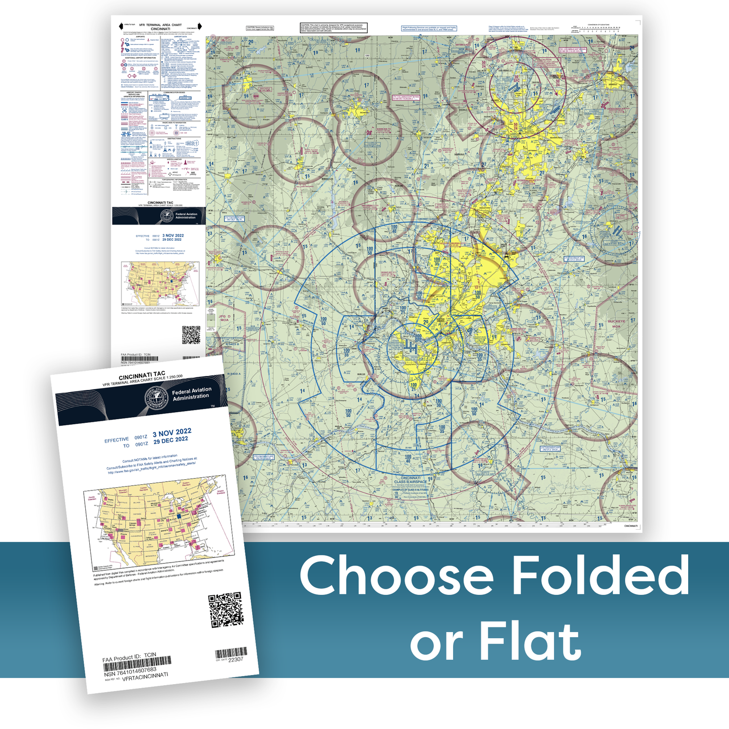 Paradise Clay FAATCIN FAA Chart: VFR TAC CINCINNATI