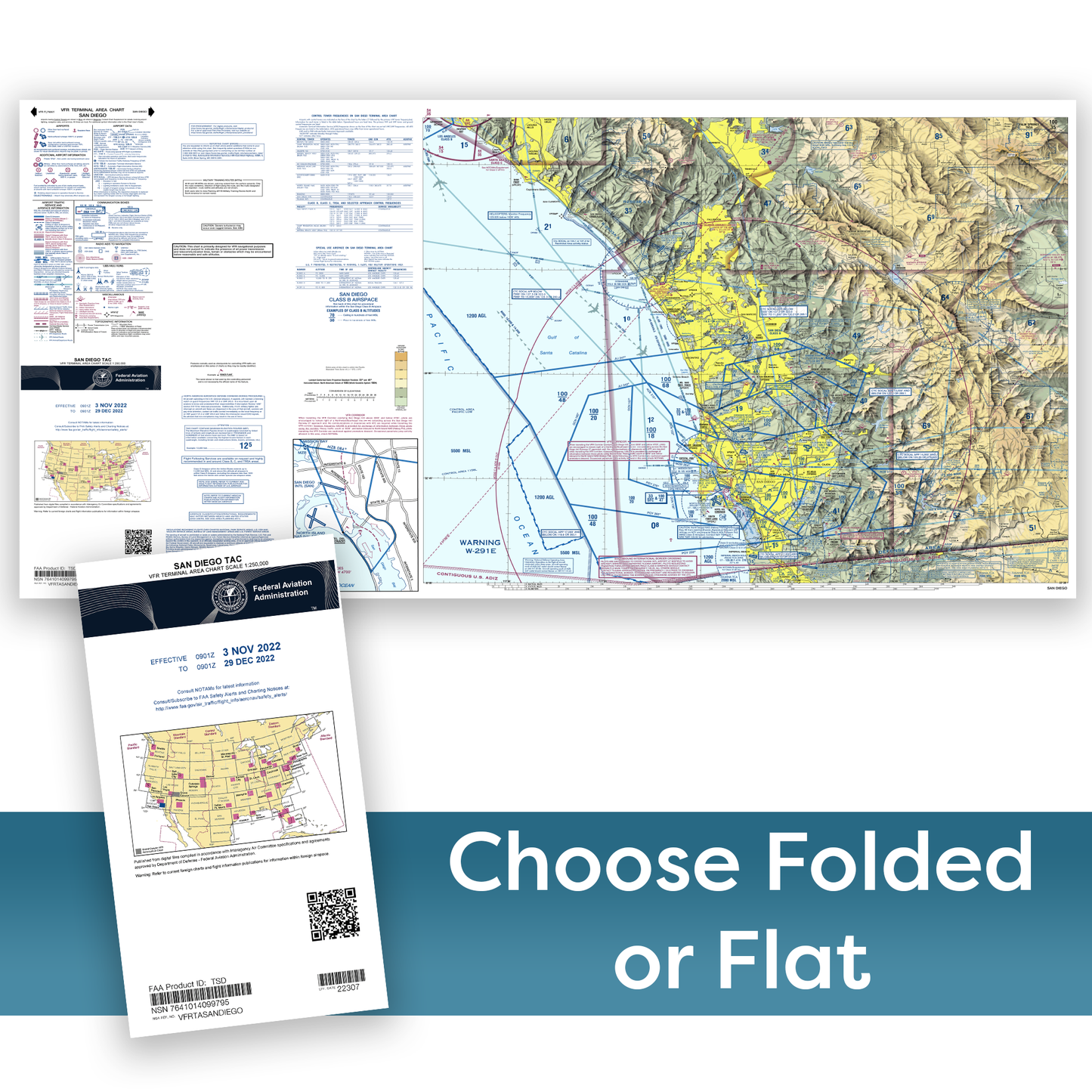 Paradise Clay FAATSD FAA Chart: VFR TAC SAN DIEGO