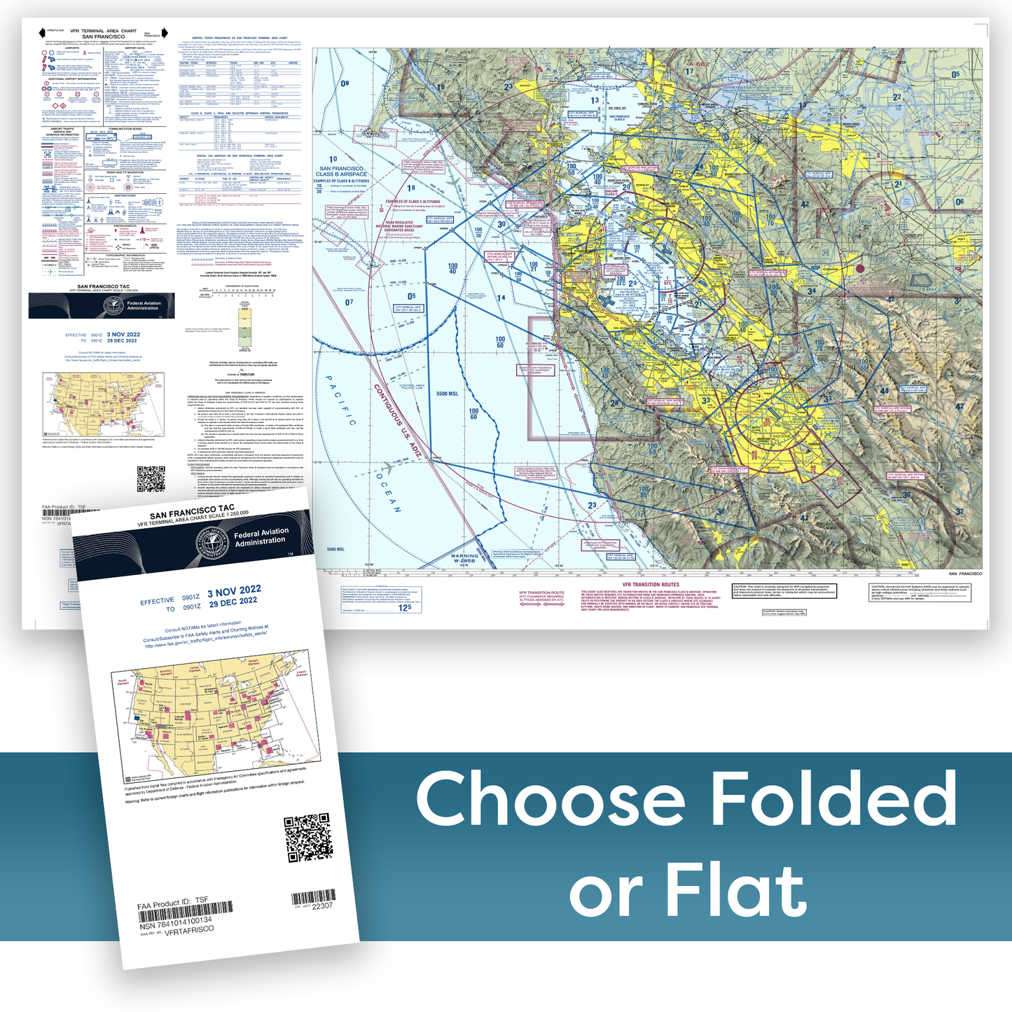 Paradise Clay FAATSF FAA Chart: VFR TAC SAN FRANCISCO