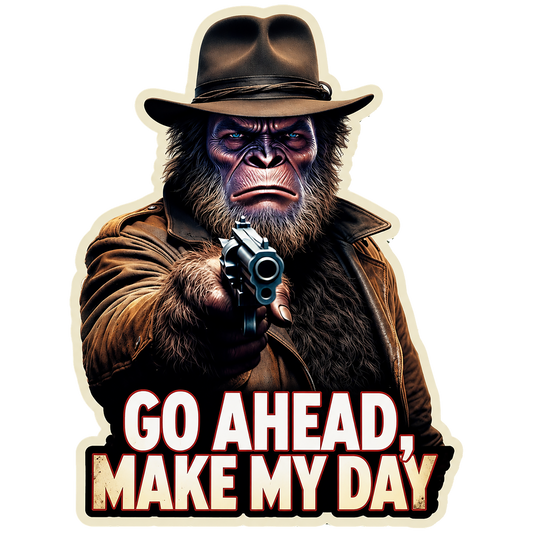 Paradise Clay IHS-10P-106 Make My Day Squatch - Vinyl Sticker (10 Pack)