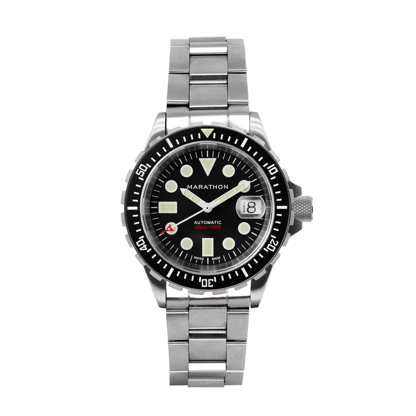 Marathon WW194006SS-2001 Diver'S Watch, Automatic, Osar, Type I, SS, Col: Ss/Ssmam Steel