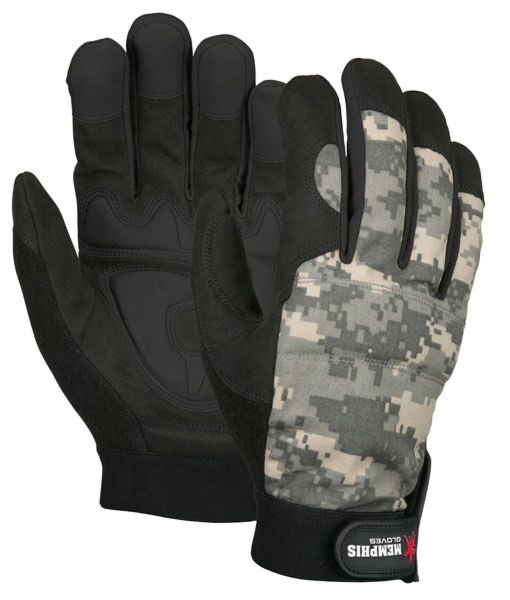 MCR Safety 905WWM Memphis MT Digital Camo Syn Glove (1PR)