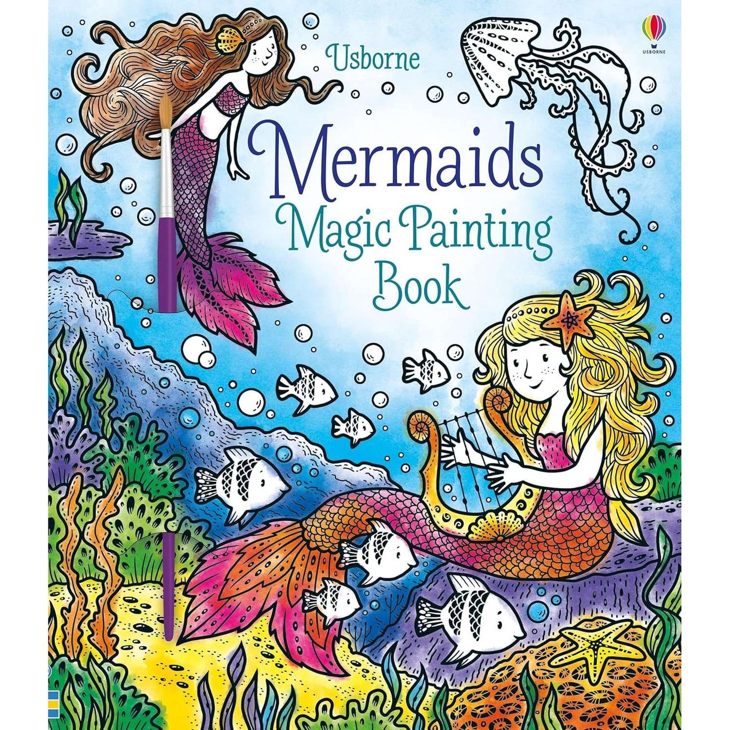 Paradise Clay HRW203 Mermaids Magic Painting Book - Book