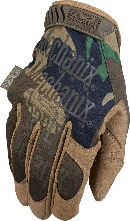 Mechanix Wear MG-77-008 The Original® Woodland Camo Tactical Gloves, Size-S