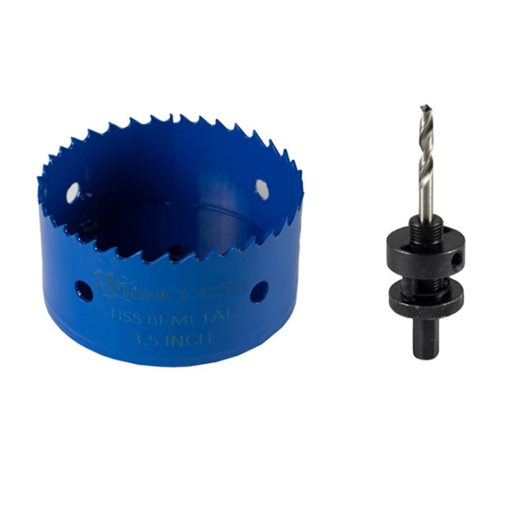 MRCOOL MHS3-5 Bi-Metal Hole Saw with Locking Quick Change Arbor (3.5" )