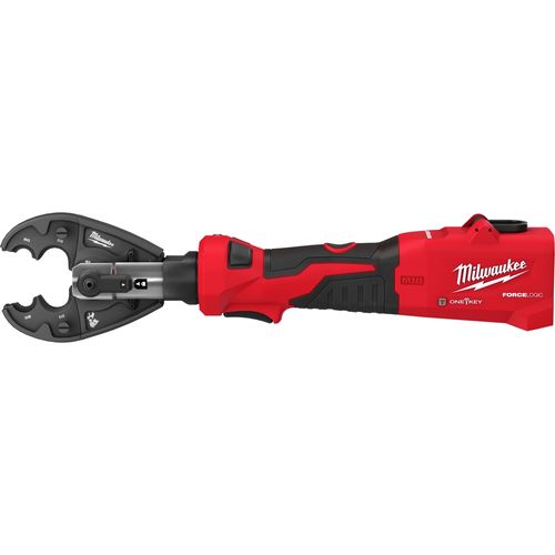 Milwaukee Tool 2978-BGCUT M18 FORCE LOGIC 6T Linear Utility Crimper w/ BG-D3 Jaw & Cutting Jaws, 1 EA
