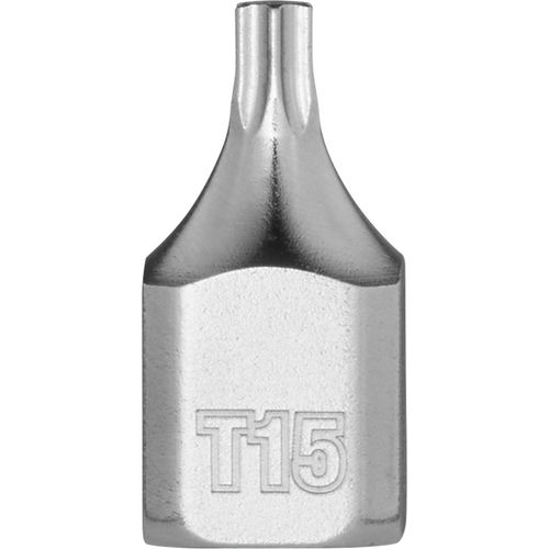 Milwaukee Tool 45-34-1106 1/4" Drive T15 Low-Profile TORX Bit Socket, 1 EA