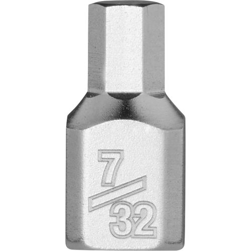 Milwaukee Tool 45-34-1124 1/4" Drive 7/32" Low-Profile Hex Bit Socket, 1 EA