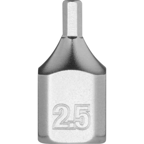 Milwaukee Tool 45-34-1129 1/4" Drive 2.5mm Low-Profile Hex Bit Socket, 1 EA