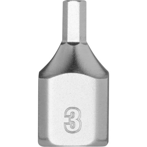 Milwaukee Tool 45-34-1130 1/4" Drive 3mm Low-Profile Hex Bit Socket, 1 EA