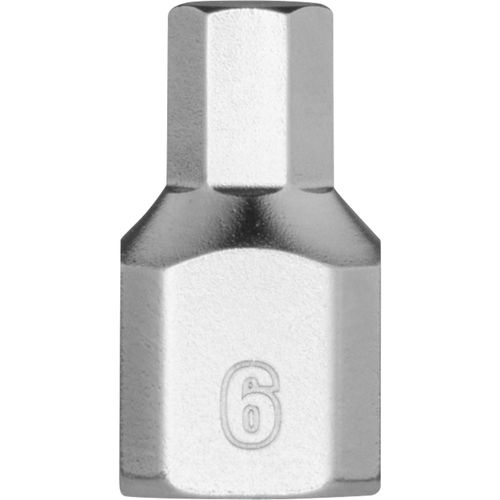Milwaukee Tool 45-34-1133 1/4" Drive 6mm Low-Profile Hex Bit Socket, 1 EA