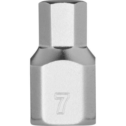 Milwaukee Tool 45-34-1134 1/4" Drive 7mm Low-Profile Hex Bit Socket, 1 EA