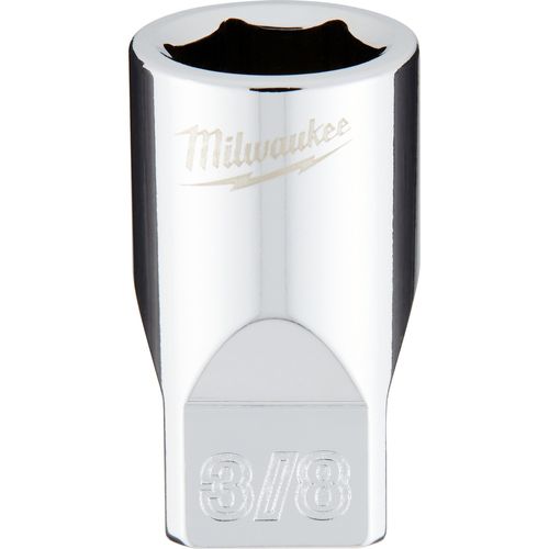Milwaukee Tool 45-34-9007 1/4" Drive 3/8" SAE Socket with FOUR FLAT Sides, 1 EA