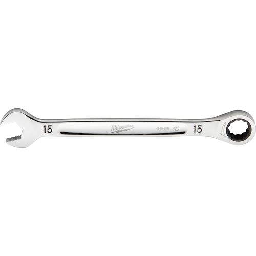 Milwaukee Tool 45-96-9315 15mm Metric Ratcheting Combination Wrench, 1 EA