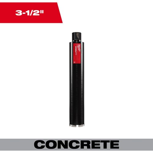 Milwaukee Tool 48-17-5035 3-1/2" DIAMOND ULTRA Wet Core Bit, 1 EA