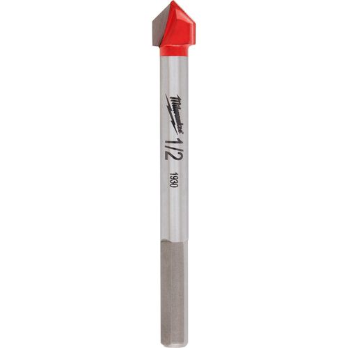 Milwaukee Tool 48-20-8985 1/2" Ceramic Tile and Glass Bit, 1 EA