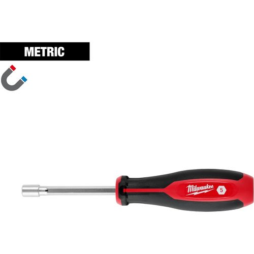 Milwaukee Tool 48-22-2561 5mm HollowCore Magnetic Nut Driver, 1 EA