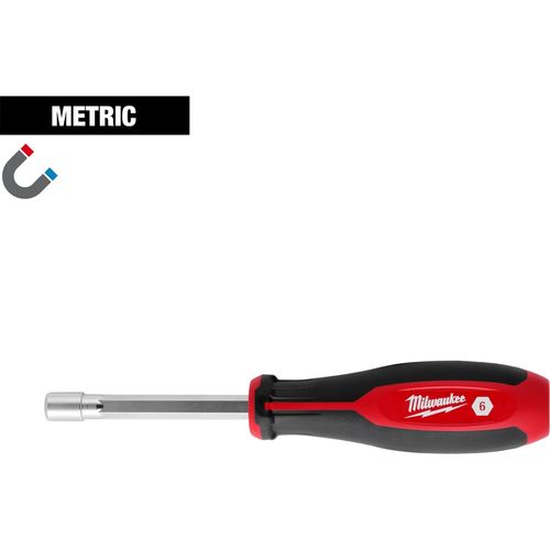 Milwaukee Tool 48-22-2563 6mm HollowCore Magnetic Nut Driver, 1 EA